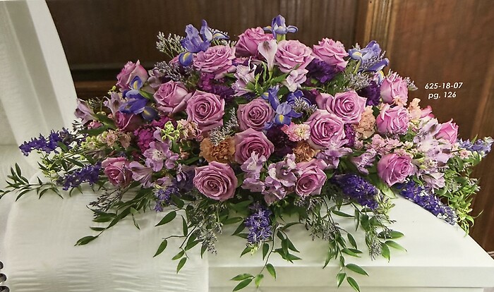 Lavender Majesty Casket