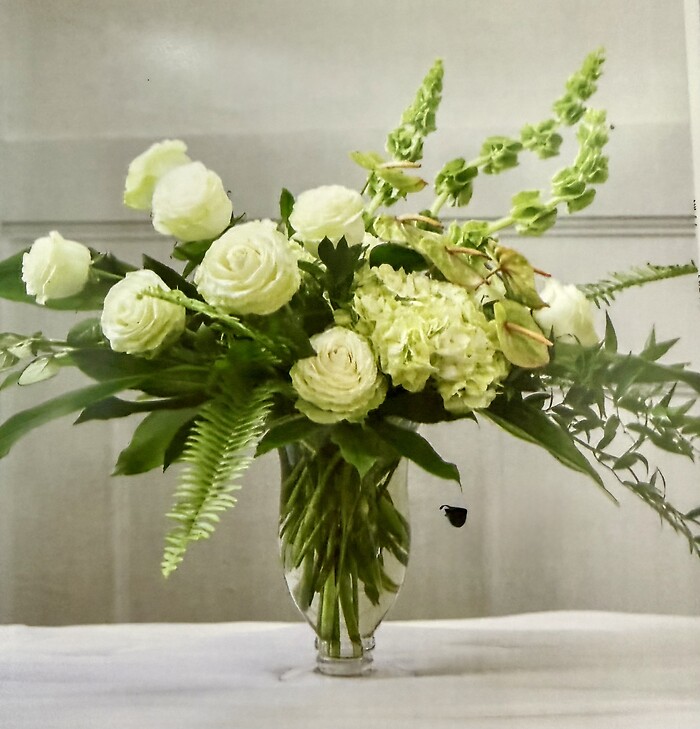 Anthurium kissed vase